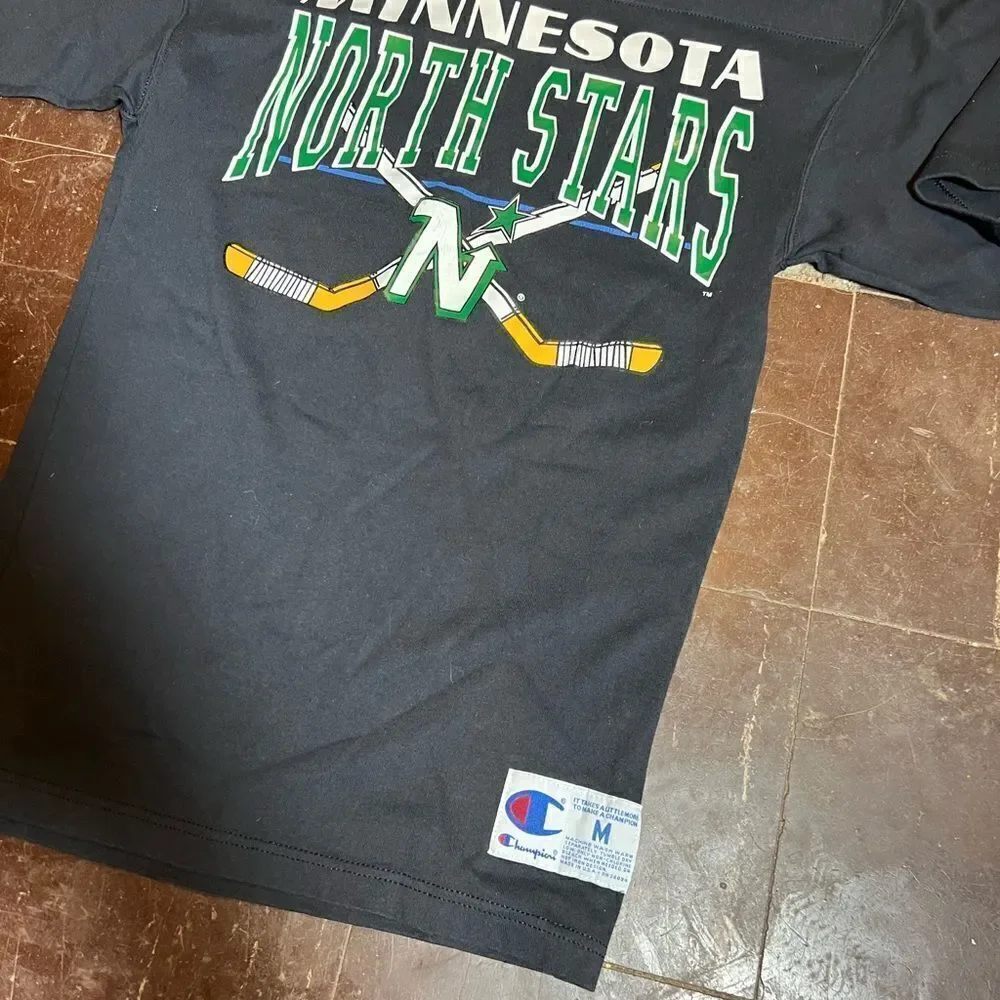 Vintage Minnesota North Stars Shirt - Picture 2 of 8